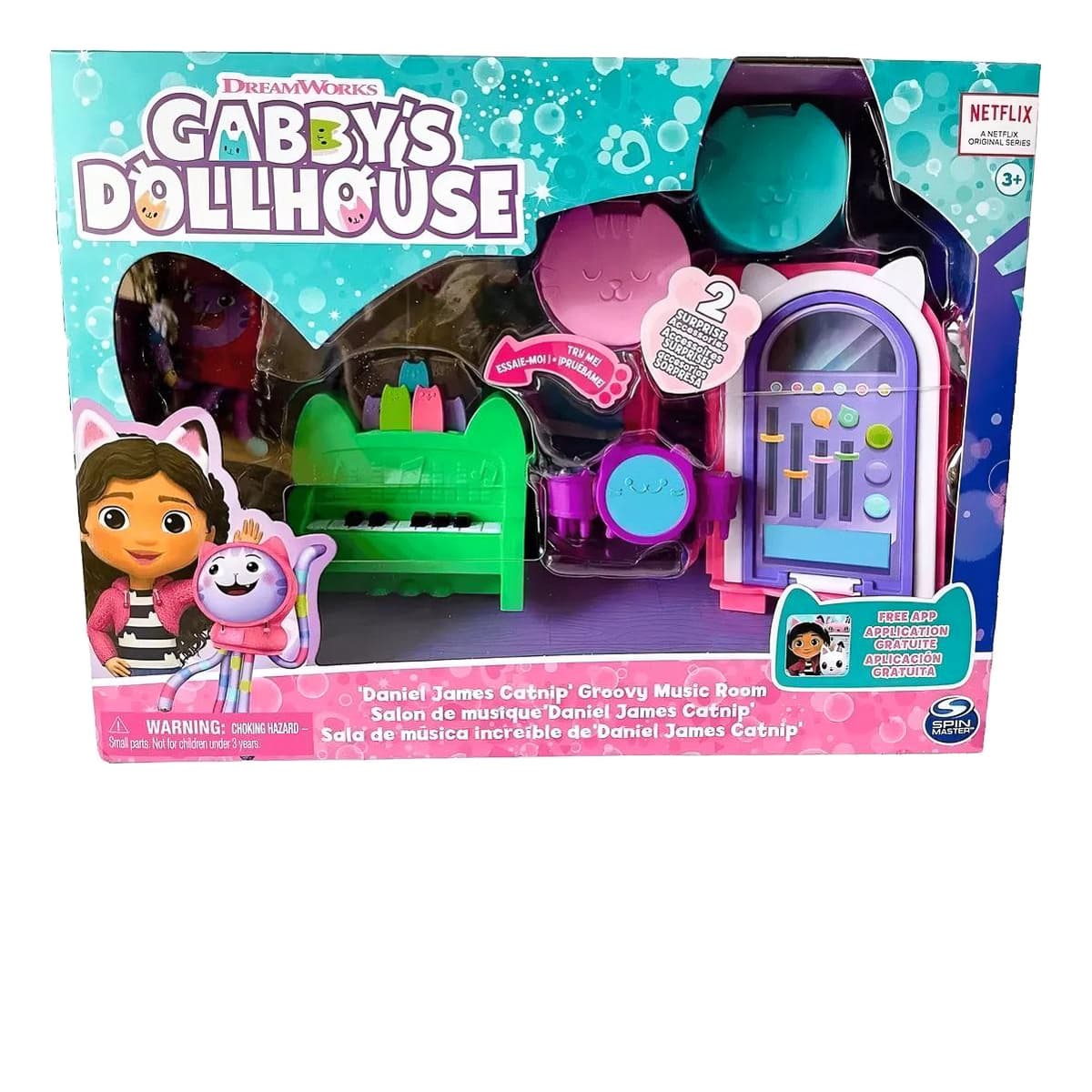 Набір-сюрприз Gabby's Dollhouse Музичний зал діджея Нявкота, SM36203/6065830 — фото 2