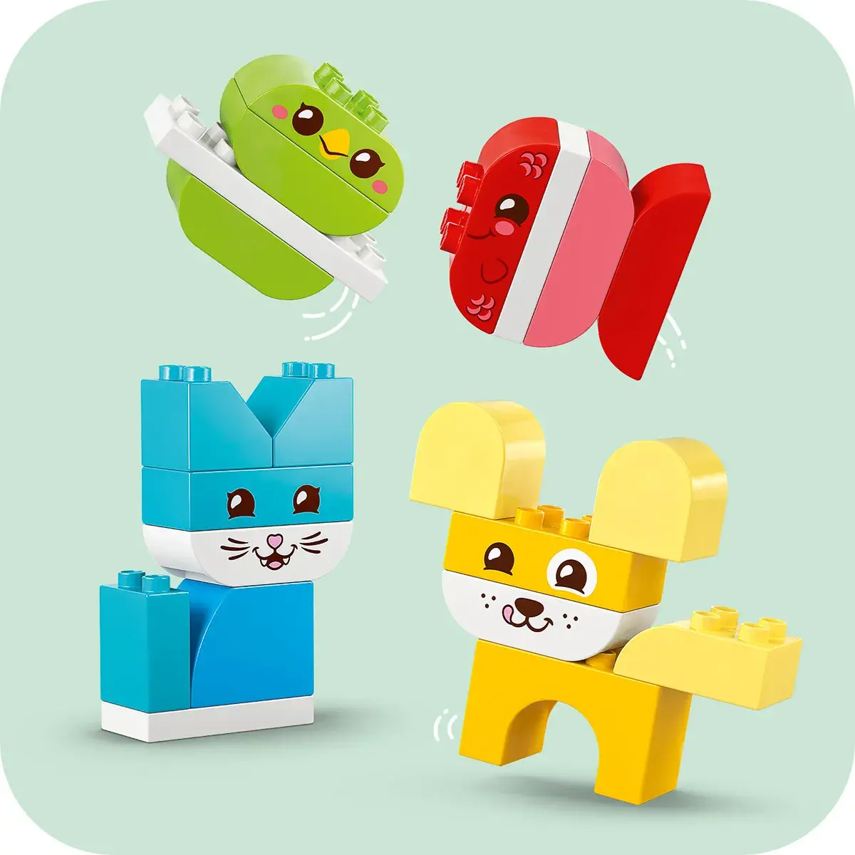 LEGO DUPLO My First Чарівні творчі домашні улюбленці 3 в 1 10477 — фото 8