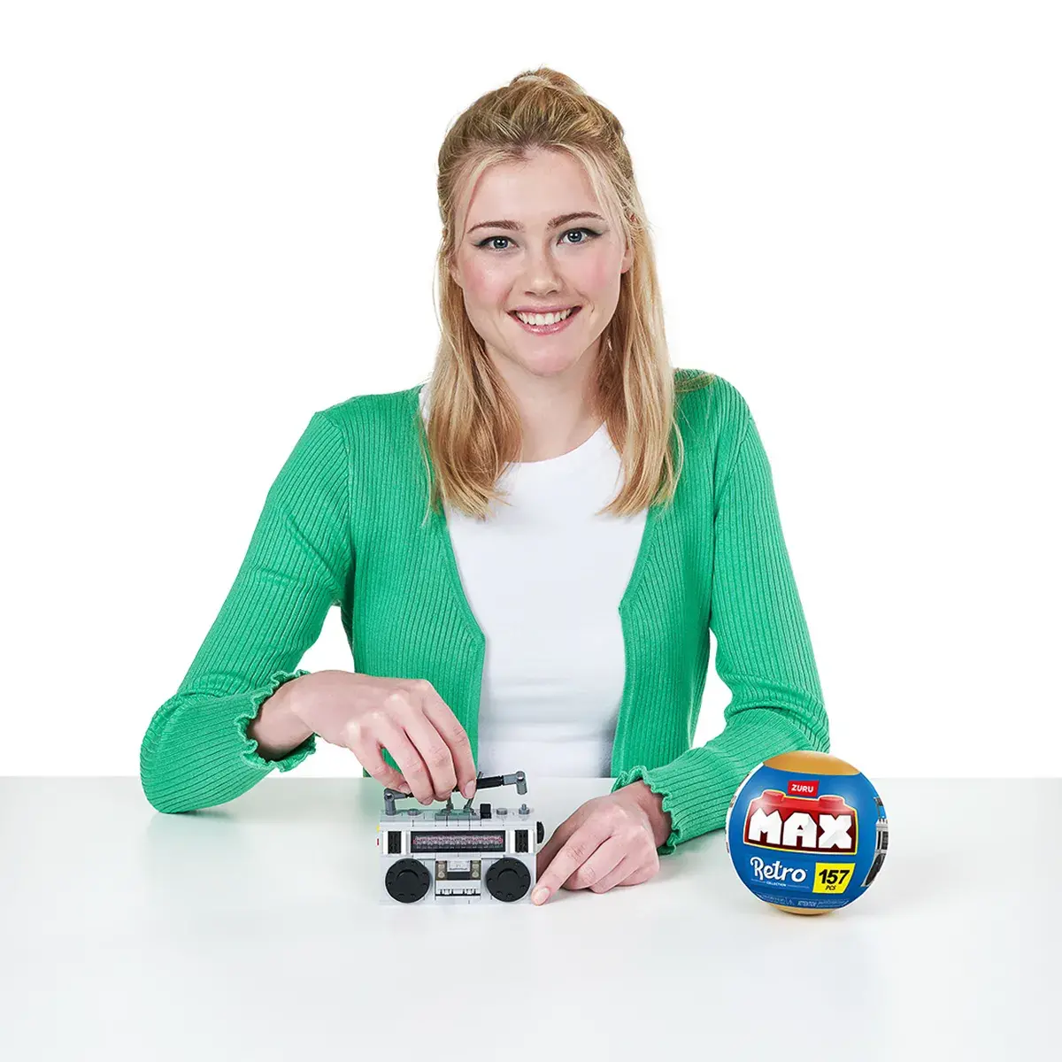 Конструктор в капсулі Max Retro S1 Касетний магнітофон (83185DGQ8) — фото 7