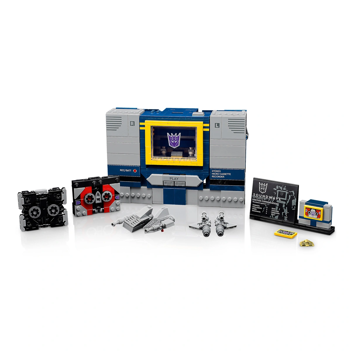 LEGO ICONS Transformers: Саундвейв 10358 — фото 20