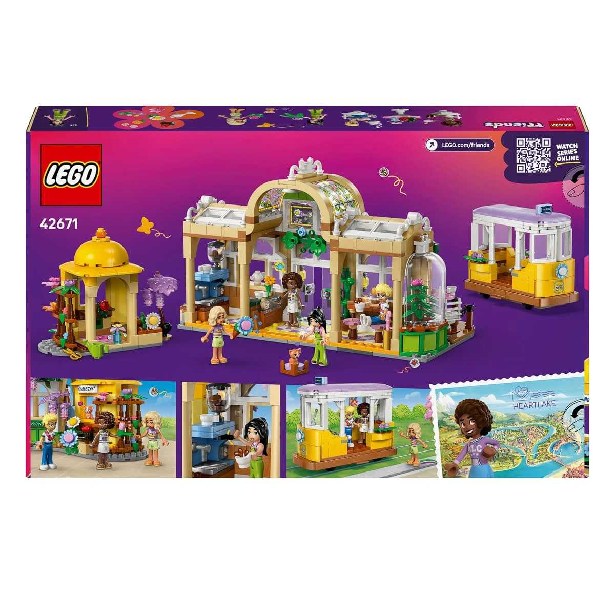 LEGO Friends Кавʼярня з рослинами і квіткова крамниця 42671 — фото 10