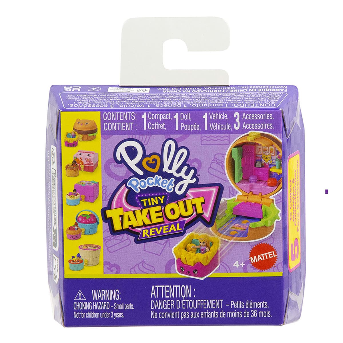 Набір-сюрприз Polly Pocket Take out Reveal Доставка їжі, JCR44