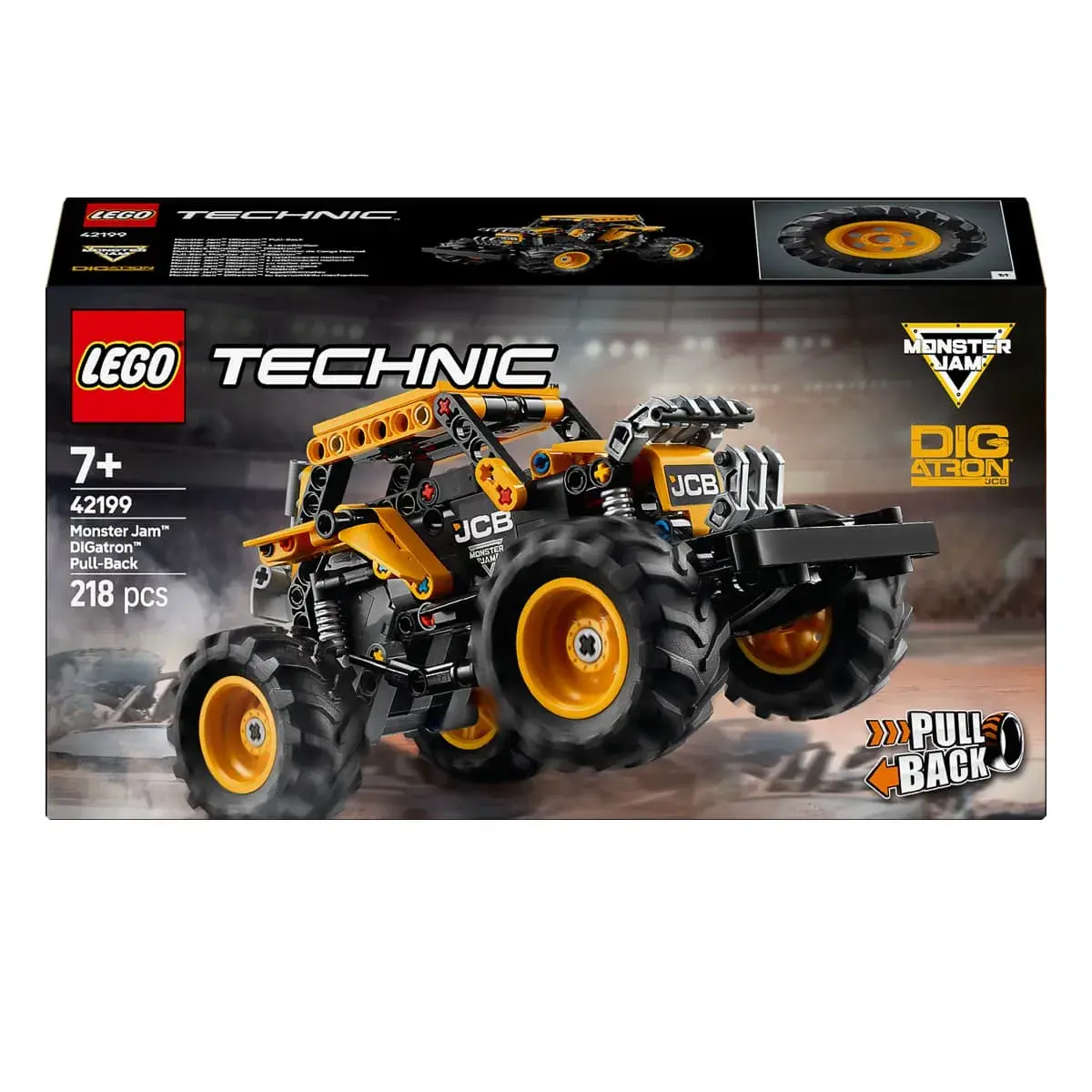 LEGO Technic Monster Jam™ DIGatron™ з інерційним двигуном 42199