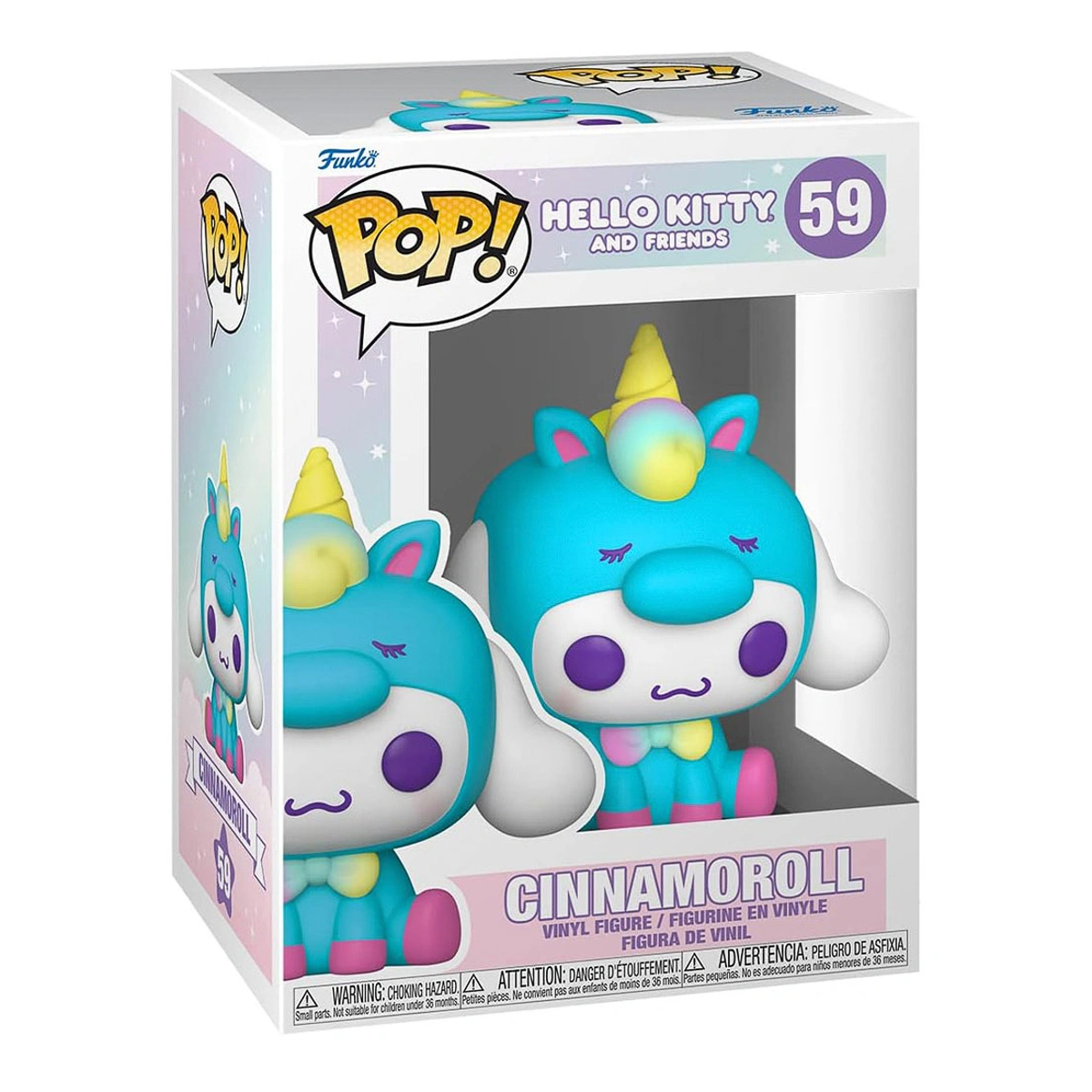 Фігурка Funko Pop Сіннаморолл у костюмі єдинорога 65748