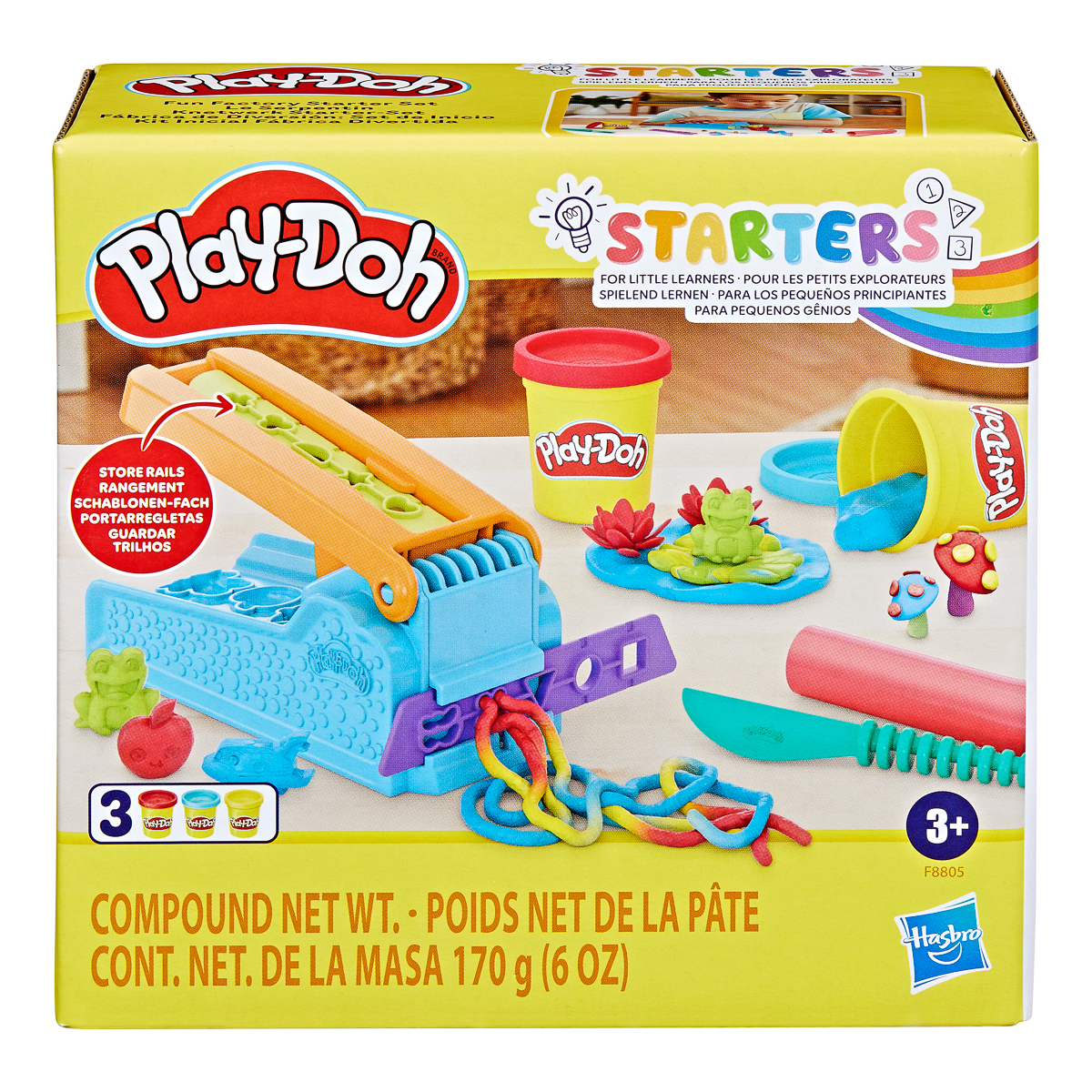 Набір для ліплення Play-Doh Fun Factory Starter Set, F8805