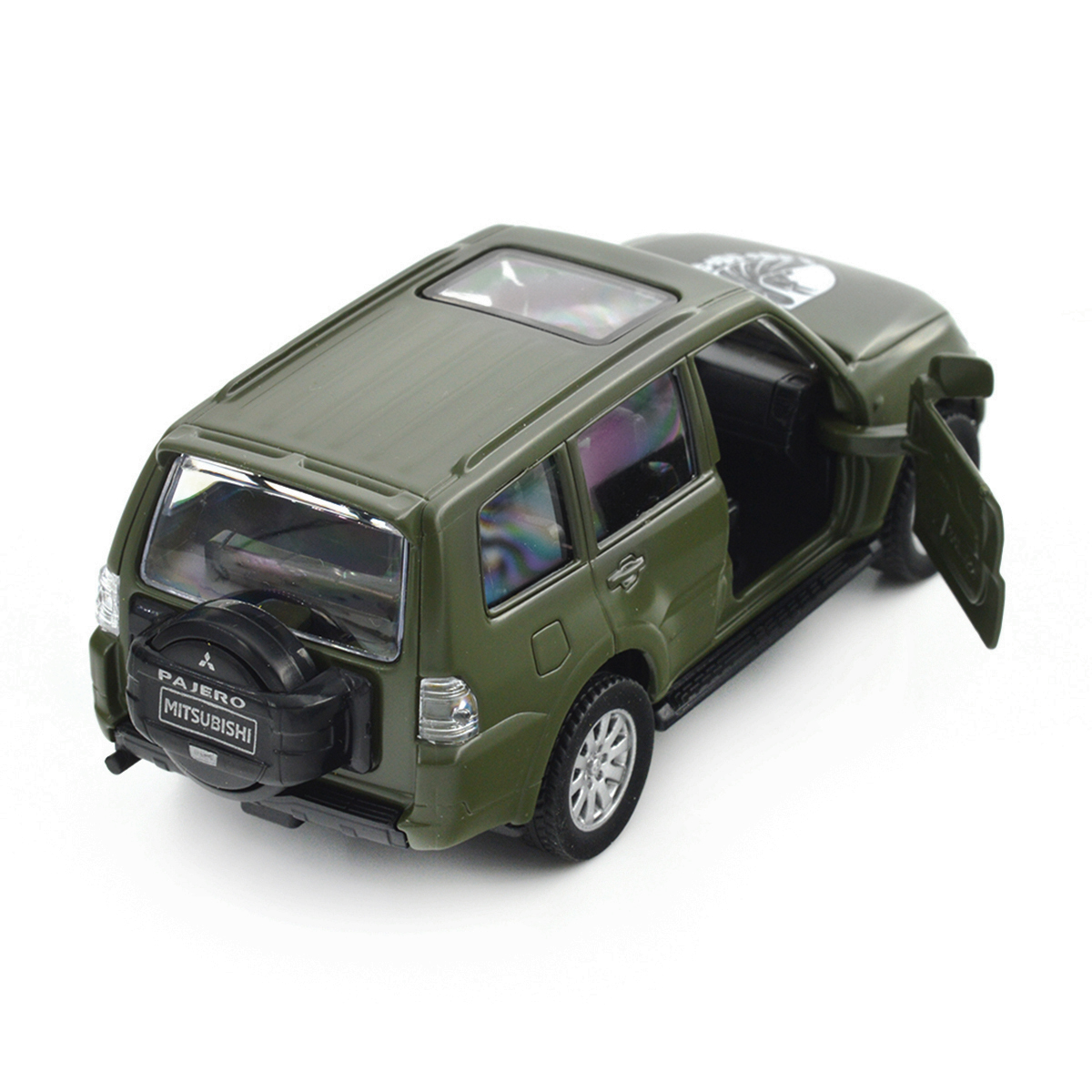 Колекційна модель TechnoDrive Шеврони Героїв Mitsubishi Pajero 4WD Tubro 93 ОМБр, 250283M — фото 8