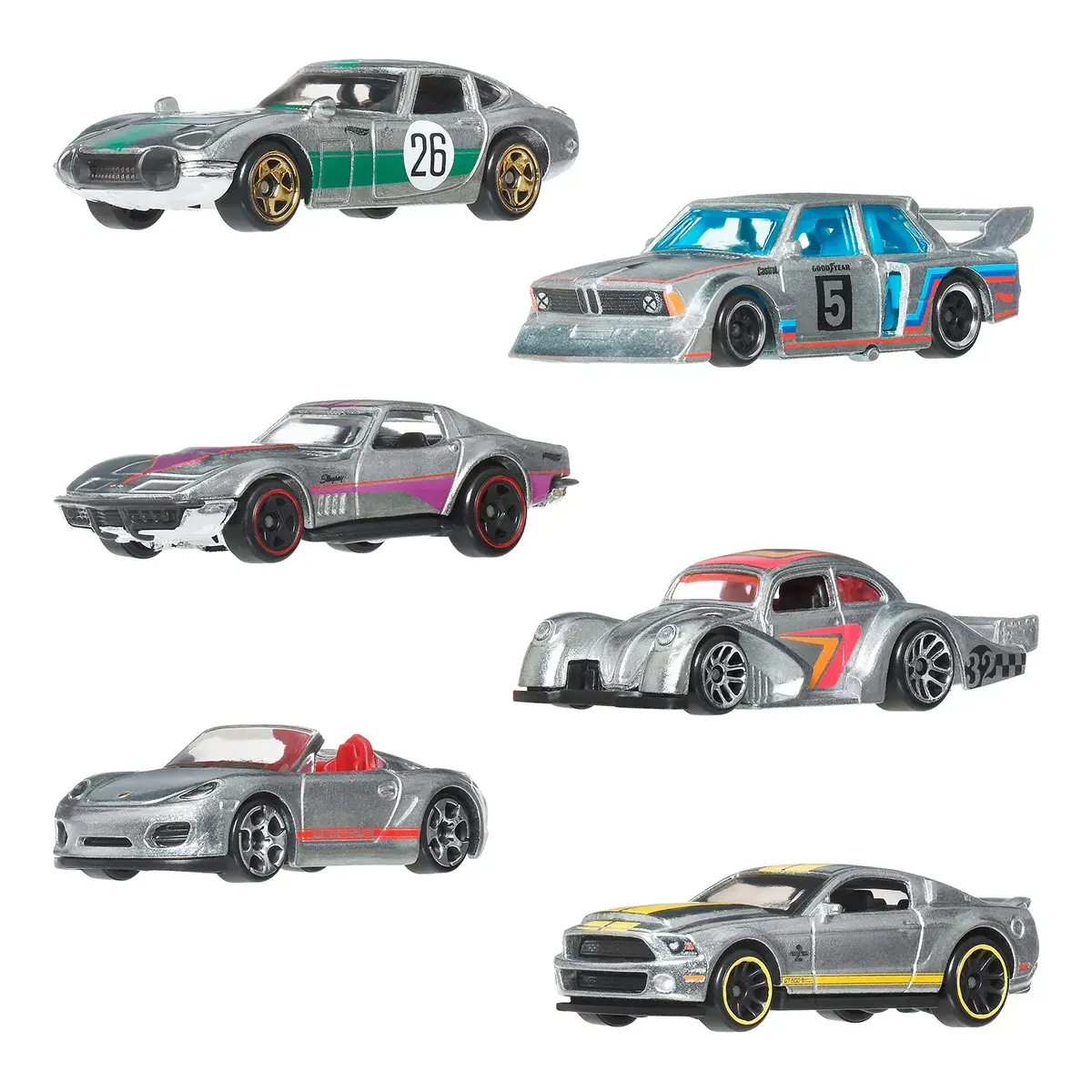 Тематичний набір машинок Hot Wheels Zamac (JLB26) — фото 3