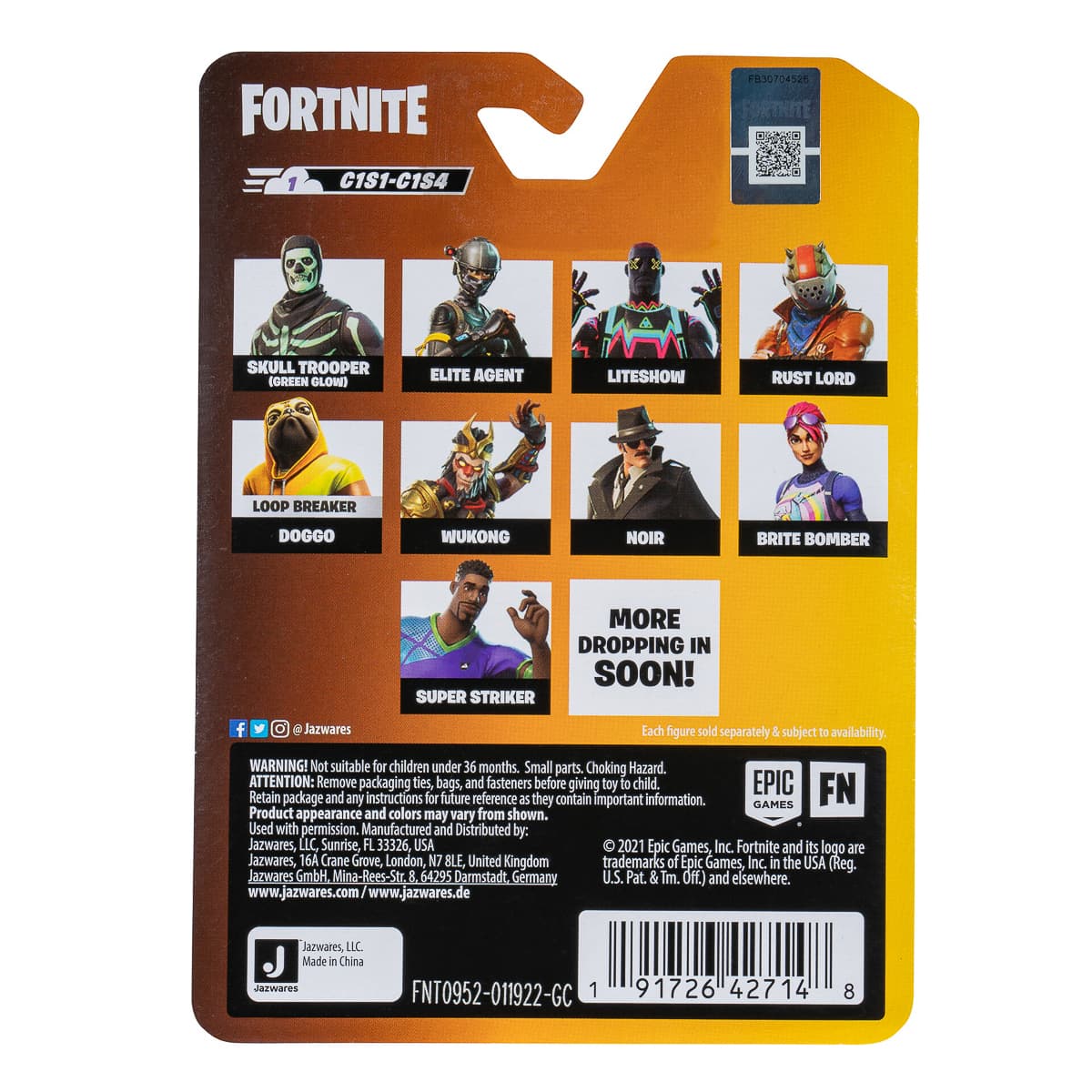 Колекційна фігурка Fortnite Micro Legendary Series Mission Specialist 6 см, FNT0952 — фото 3