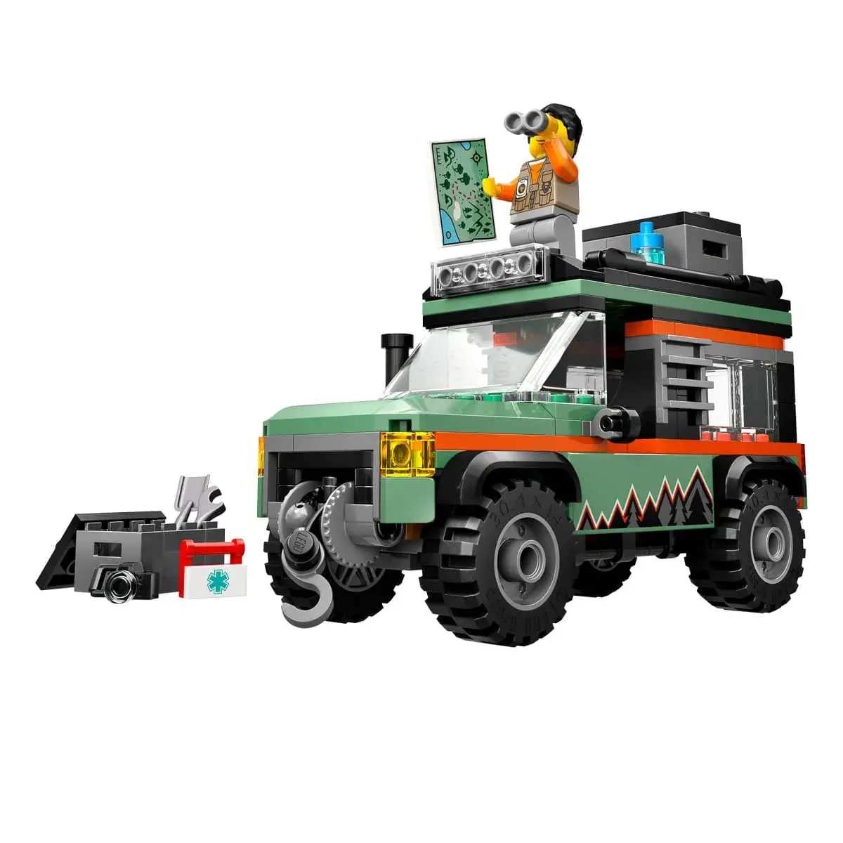 LEGO City Позашляхова гірська вантажівка 4x4 60447 — фото 8