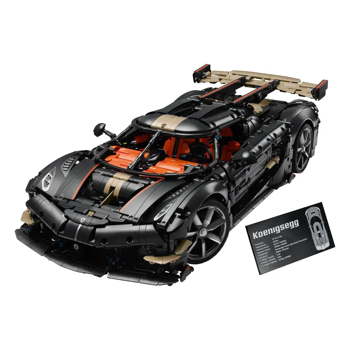LEGO Technic Мегакар Koenigsegg Sadair's Spear 42232 — фото 8