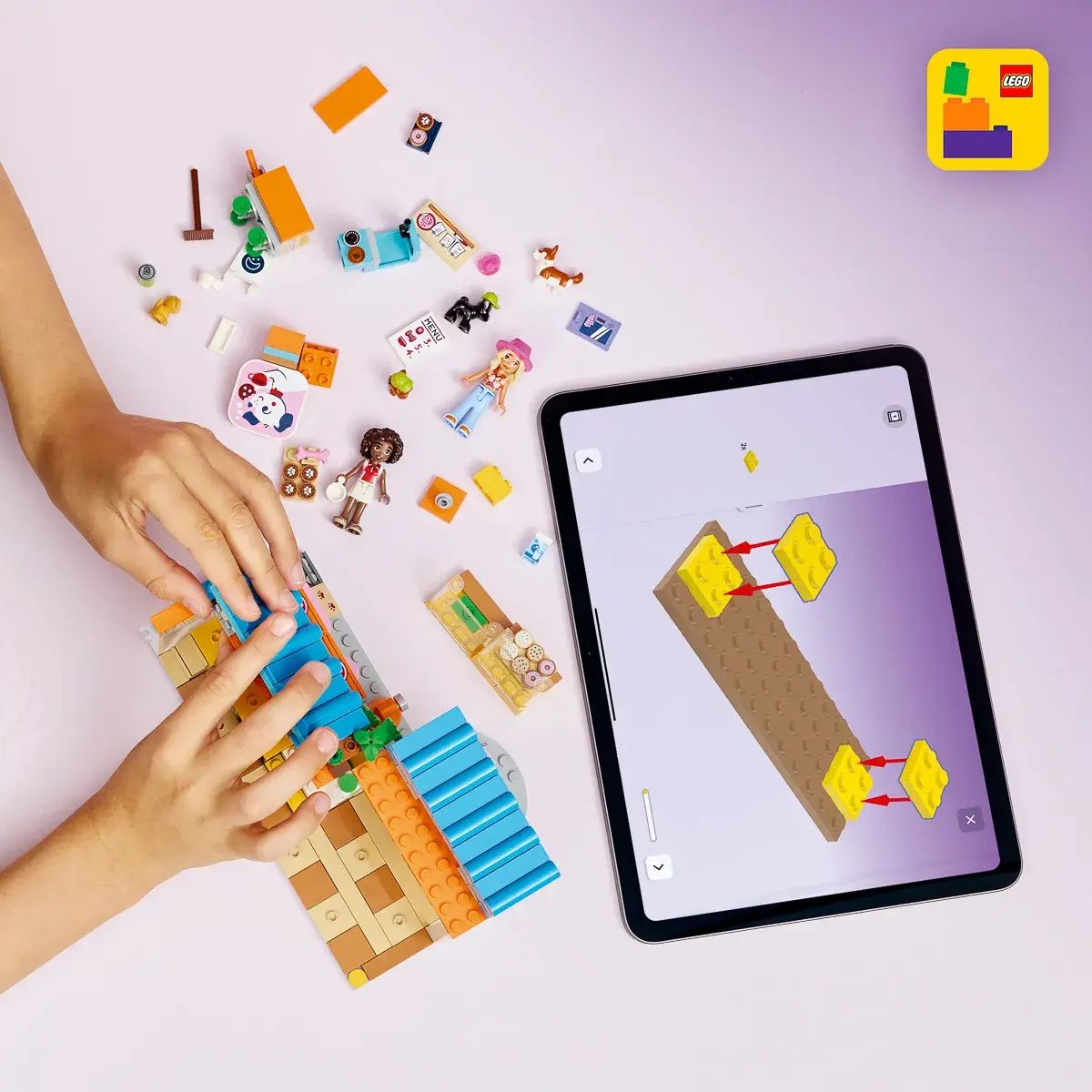 LEGO Friends Пекарня собачих ласощів 42677 — фото 9