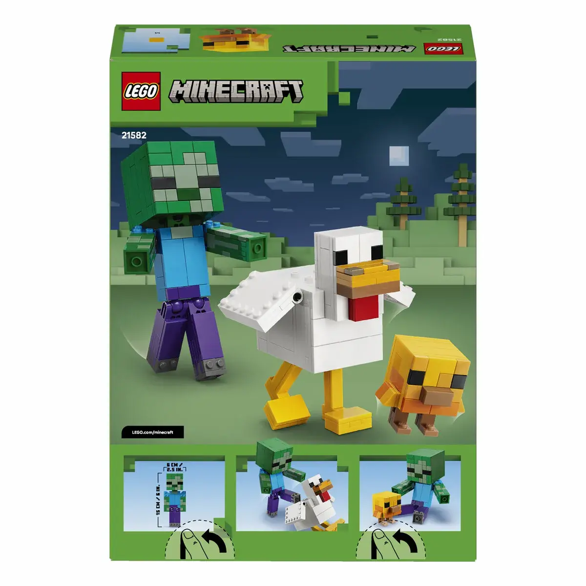 LEGO Minecraft Курячий Жокей 21582 — фото 9