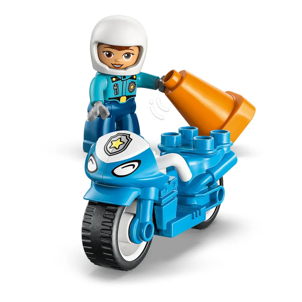 LEGO DUPLO Town Синій поліцейський мотоцикл 10471 — фото 15