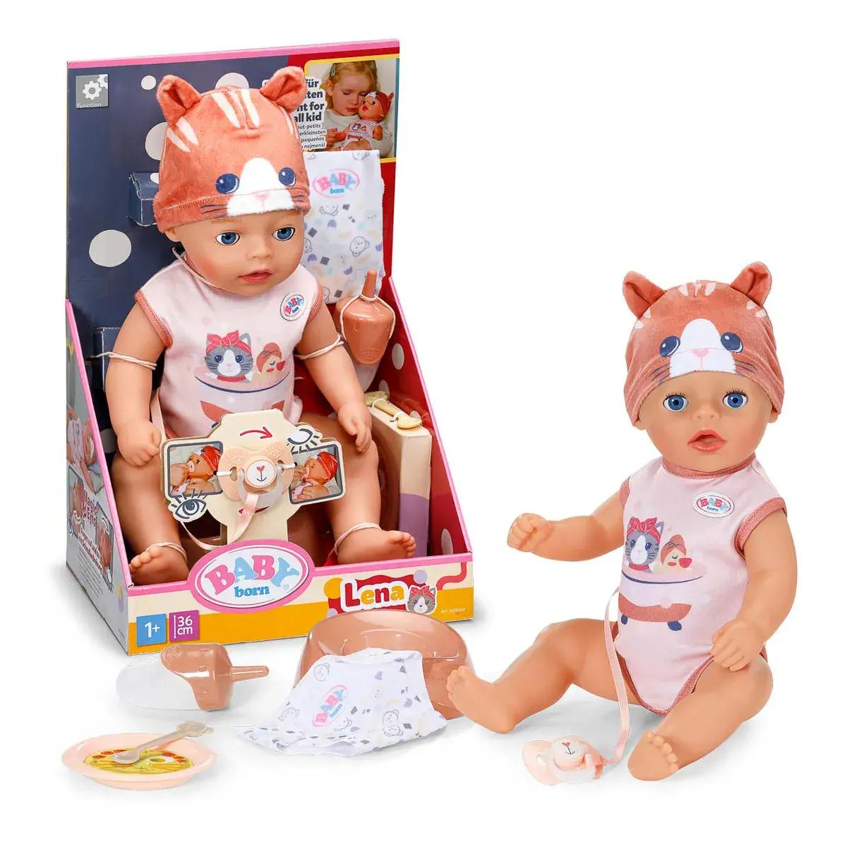 Лялька Baby Born Олена в костюмі котика (839560)