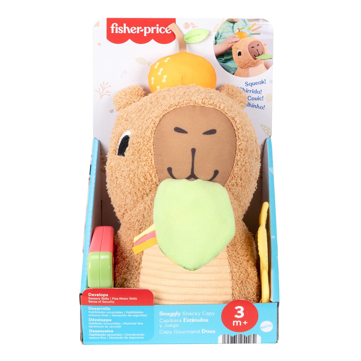М’яка іграшка Fisher-Price Капібара, HYR54 — фото 2