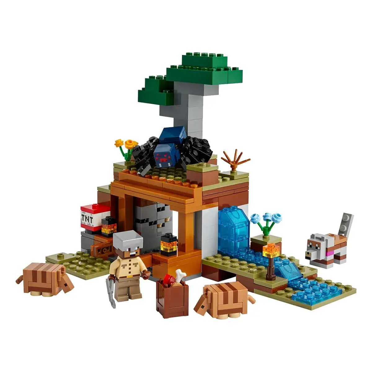 LEGO Minecraft Шахтна експедиція «Броненосець» 21269 — фото 8