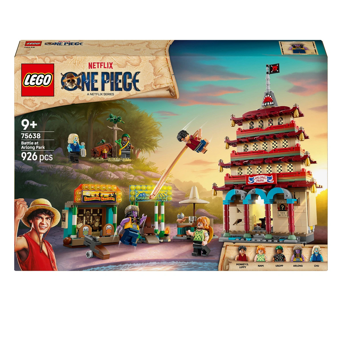 LEGO ONE PIECE Битва в Арлонґ-парку 75638