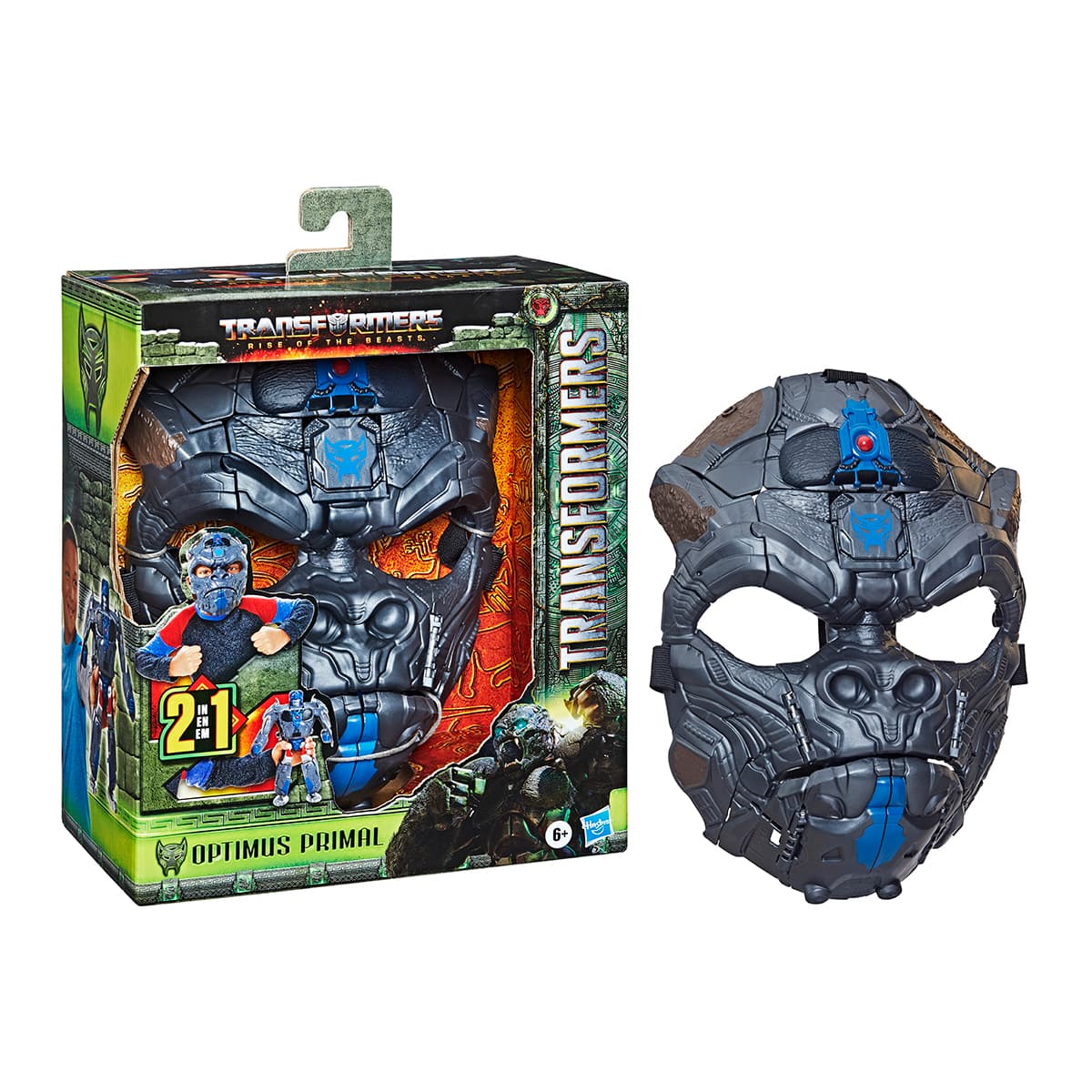 Маска-іграшка 2 в 1 Hasbro Transfromers Rise of the Beasts Optimus Primal, F4121 — фото 3