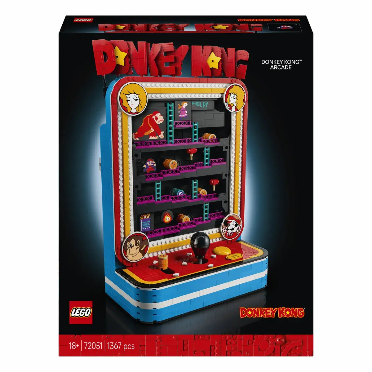LEGO Super Mario Аркадна гра Donkey Kong 72051