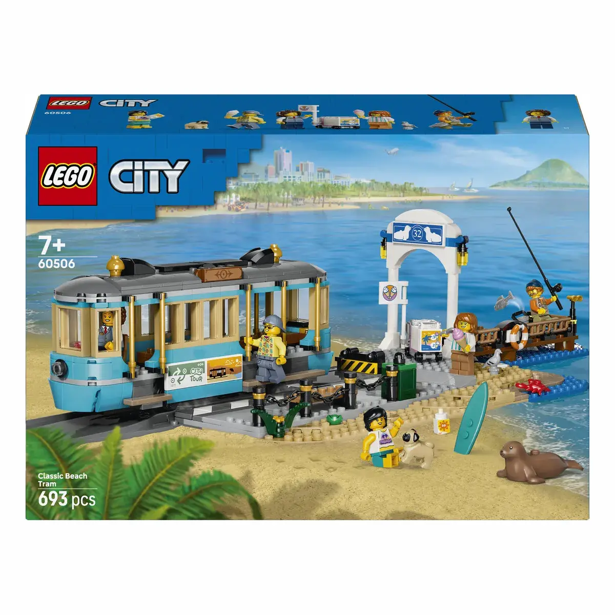 LEGO City Класичний трамвай до пляжу 60506
