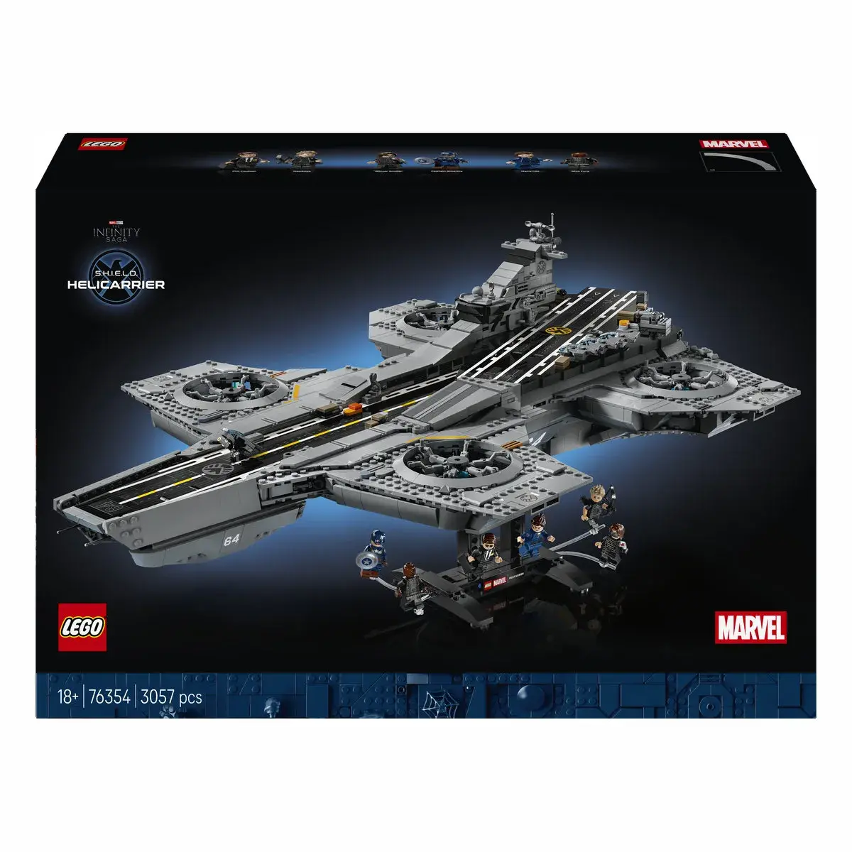 LEGO Super Heroes Marvel Гелікеріер Щ.И.Т. 76354