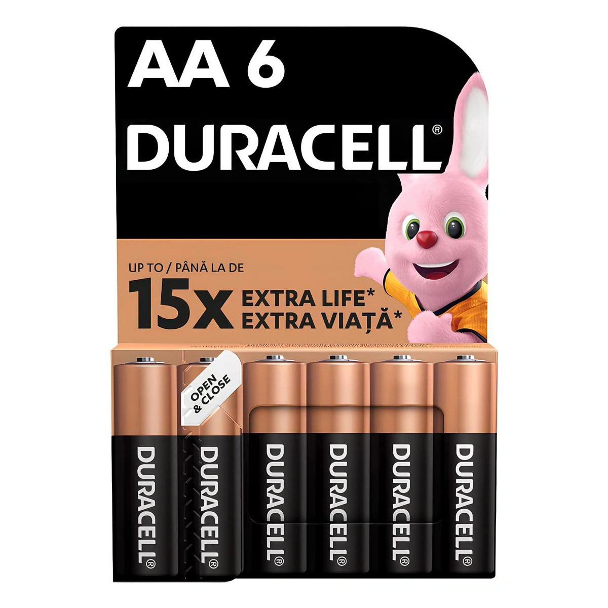 Батарейки алкалінові Duracell Basic AA 1.5V LR6 6 шт 737293