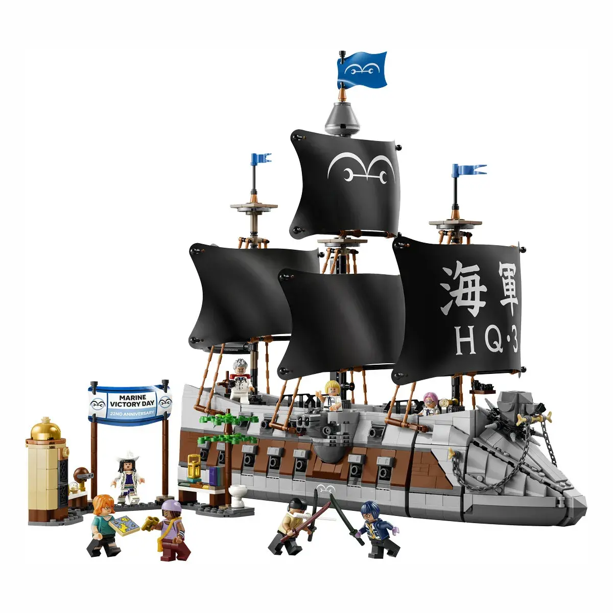 LEGO ONE PIECE Морський бойовий корабель Ґарпа 75646 — фото 8