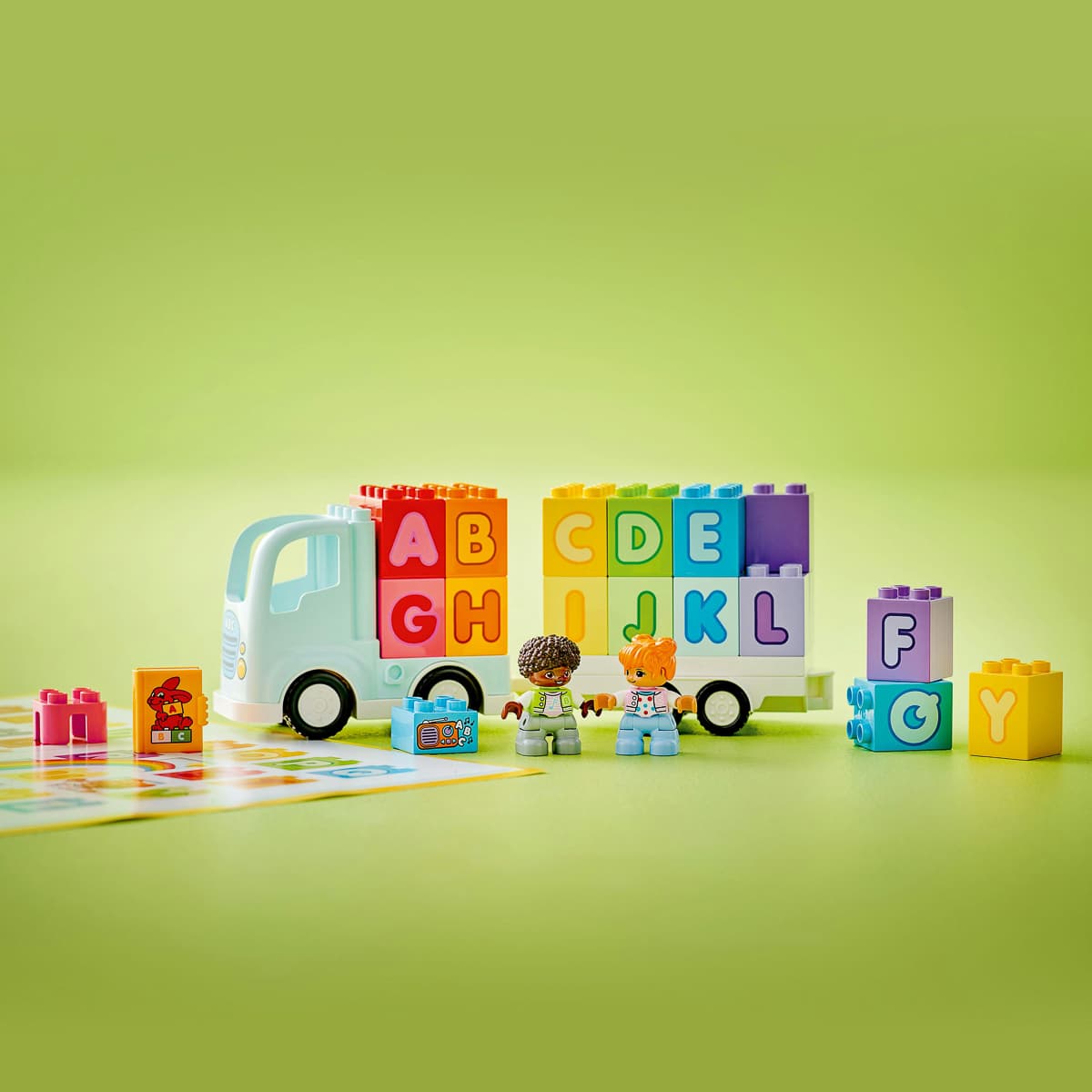 LEGO DUPLO Вантажівка з абеткою 10421 — фото 6