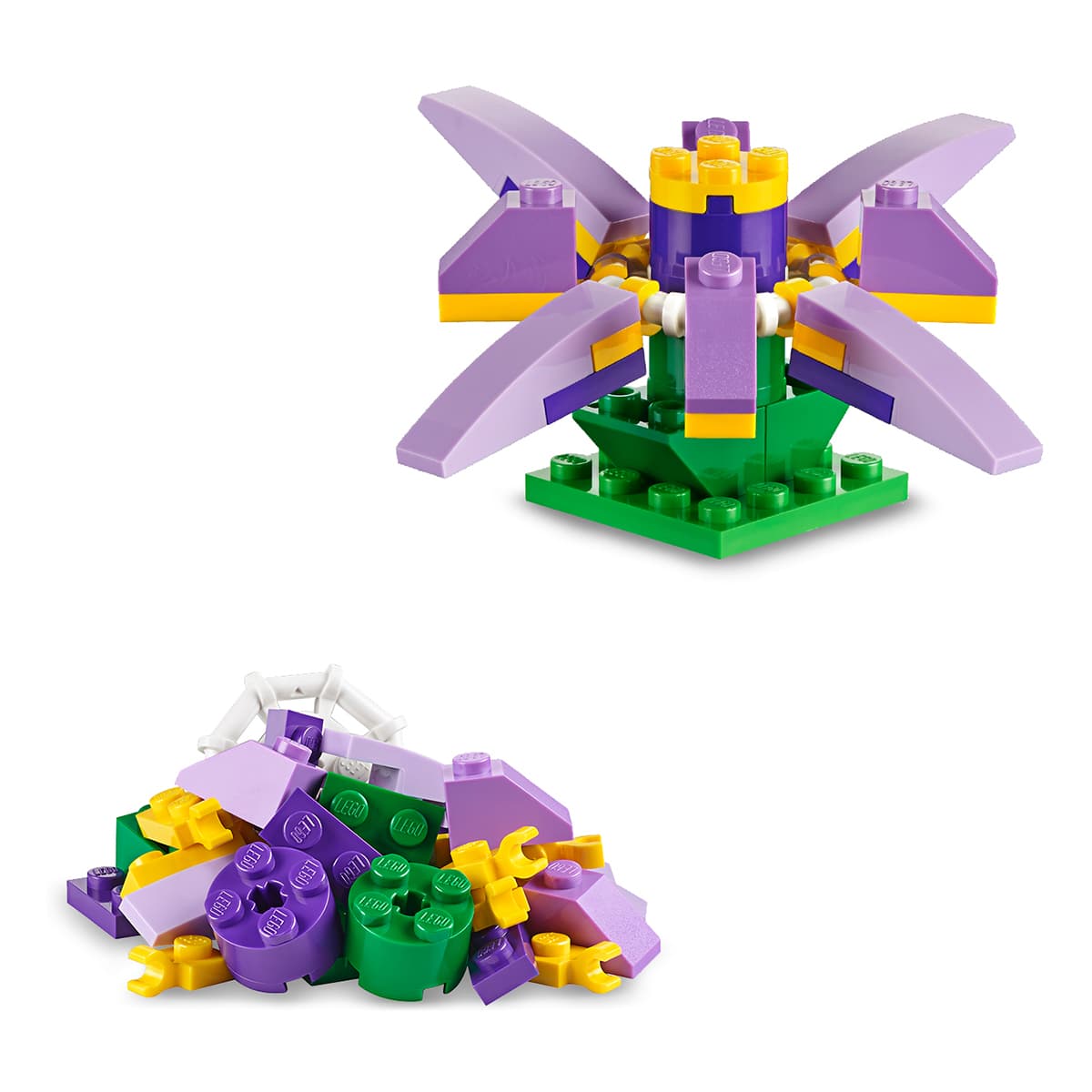 LEGO Classic Коробка кубиків LEGO® для творчого конструювання, середнього розміру 10696 — фото 6