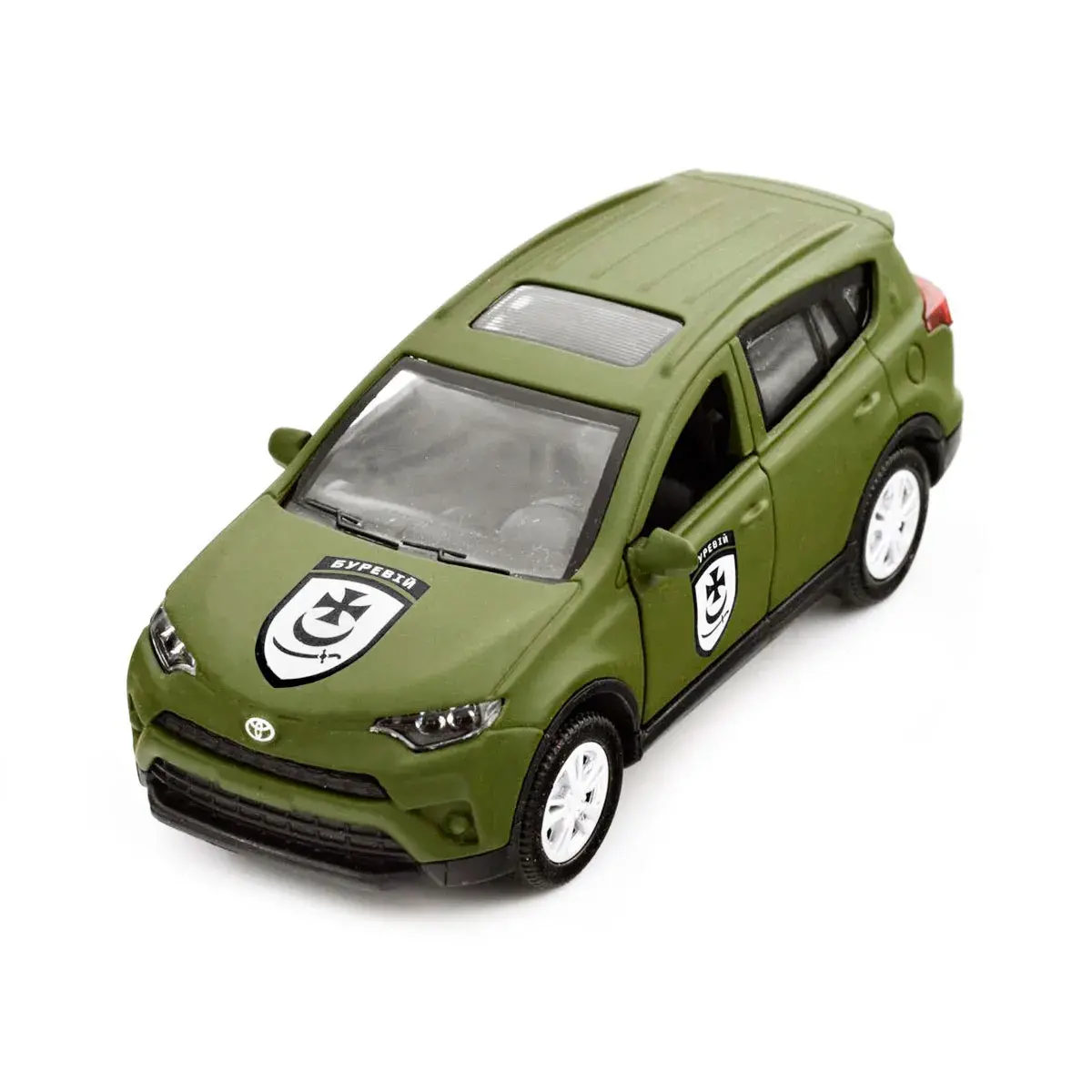 Колекційна модель TechnoDrive Шеврони Героїв Toyota RAV4 Буревій, KM6198