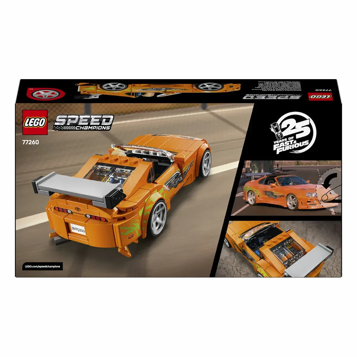 LEGO Speed Champions Форсаж: Toyota Supra MK4, 77260 — фото 8