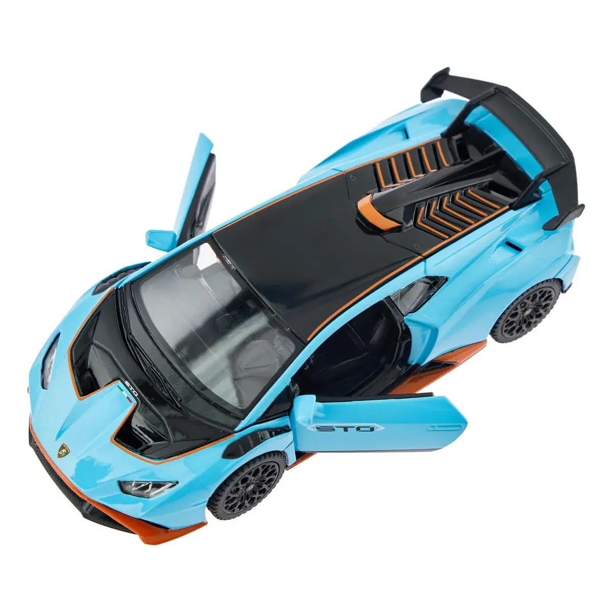 Машинка Rastar Lamborghini Huracan STO 1:32 блакитний (4540079) — фото 9