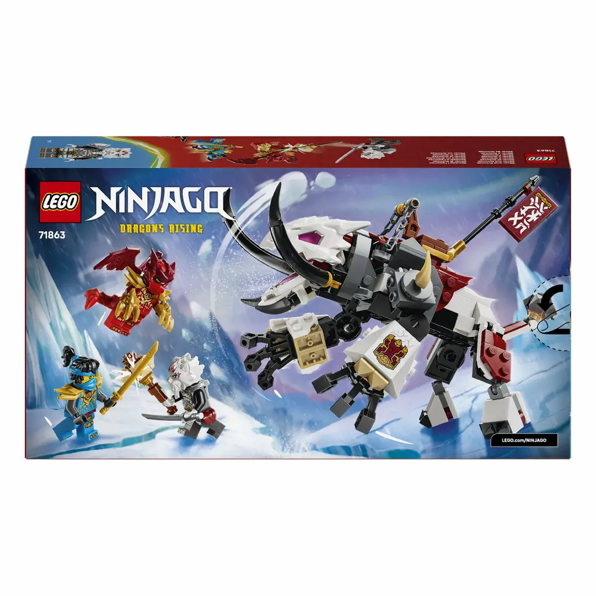 LEGO Ninjago Зільвар і дракон Гримтак 71863 — фото 8
