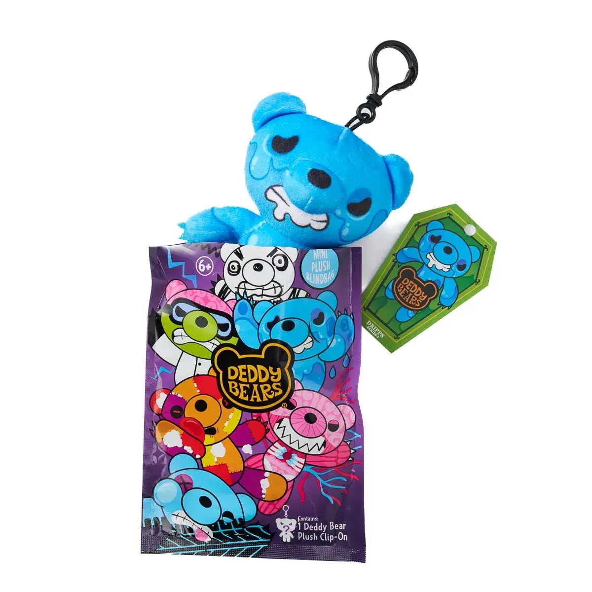 Іграшка-сюрприз із кліпсою Deddy Bears Mini Plush Серія 3 (DB318PQ) — фото 5