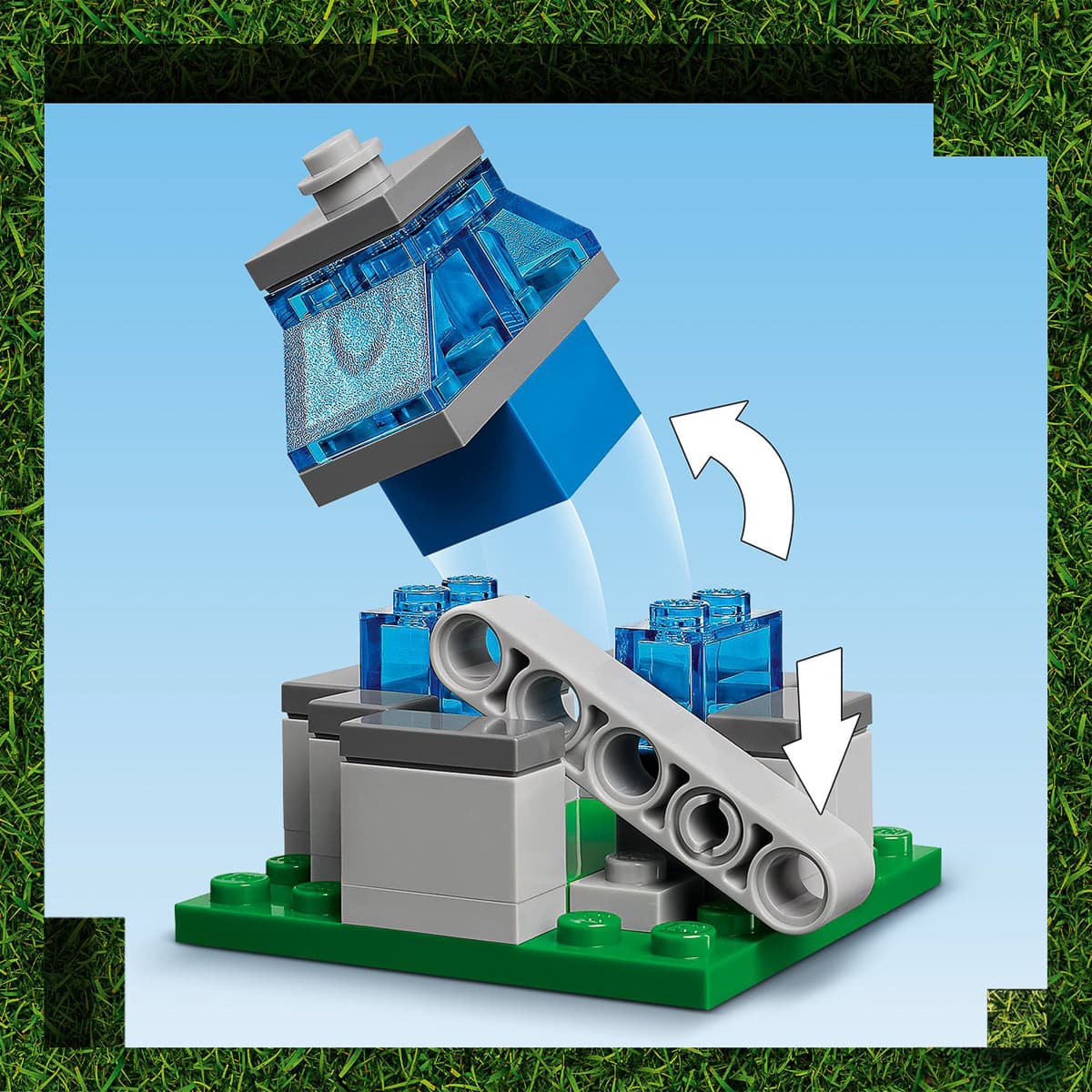 LEGO Minecraft Напад на село з повітряною кулею Ґаст 21273 — фото 7