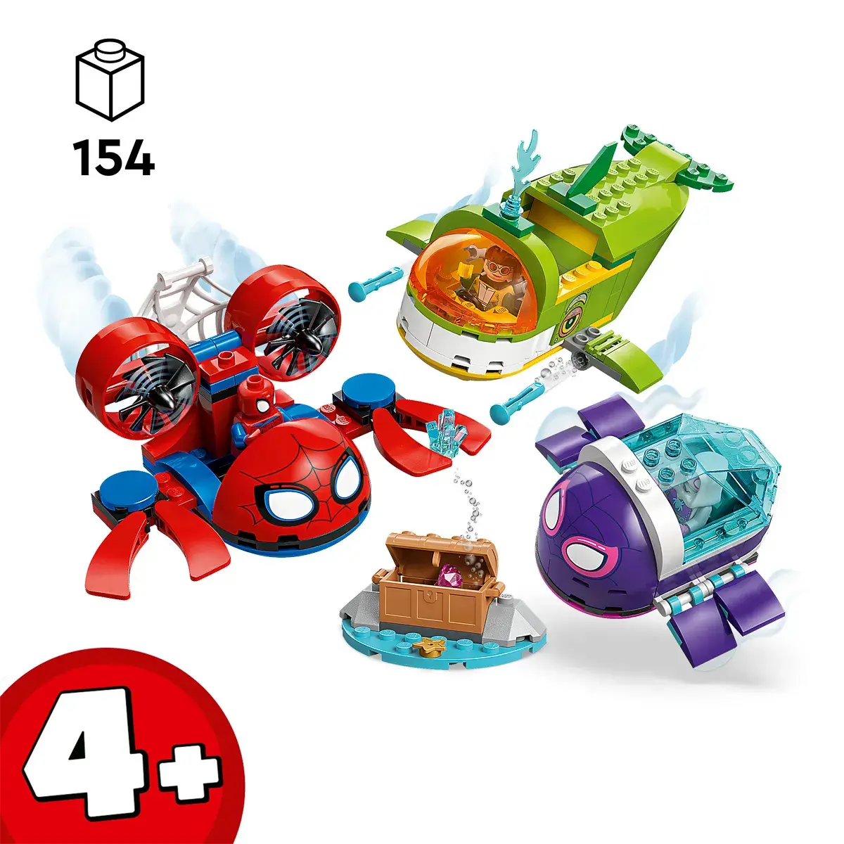 LEGO Marvel Spidey Павук: Підводні транспортні засоби 11207 — фото 17