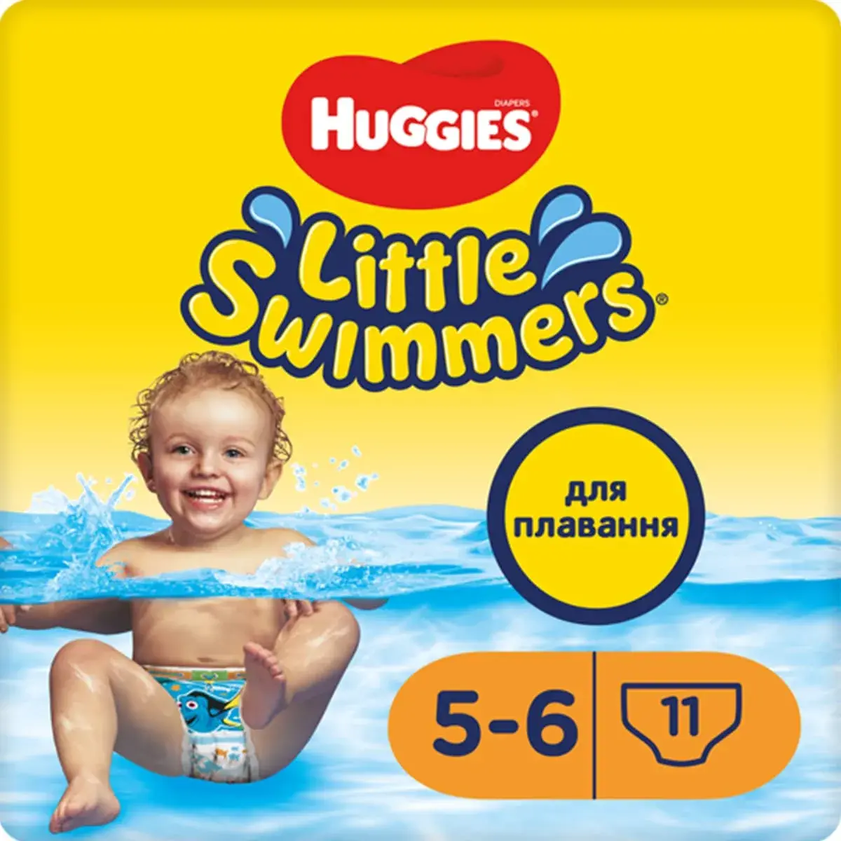 Підгузки-трусики Huggies Little Swimmers Small 5-6 (12-18 кг) 11 шт 2920731