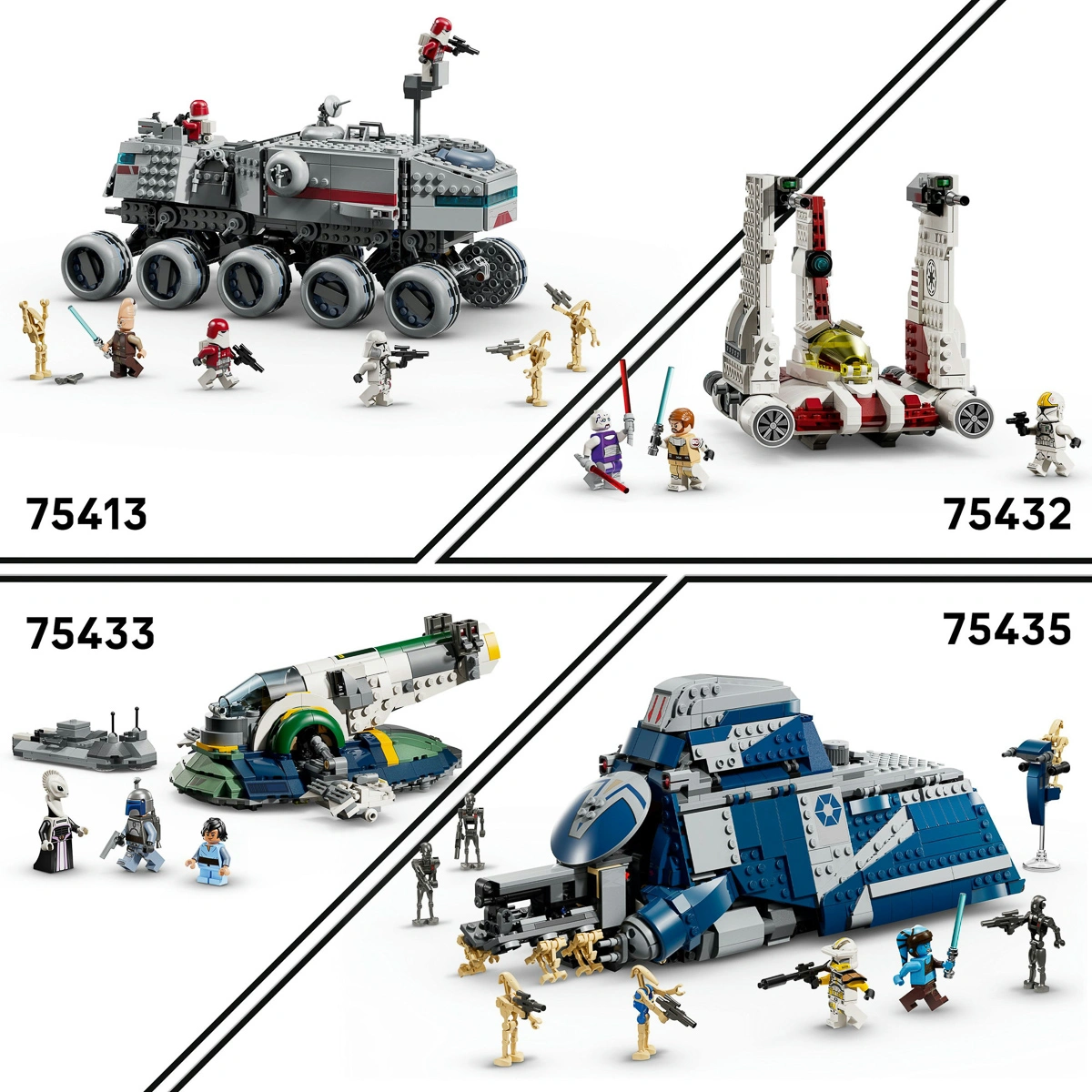 LEGO Star Wars Бойовий загін бійців-клонів 327-го галактичного корпусу 75431 — фото 5