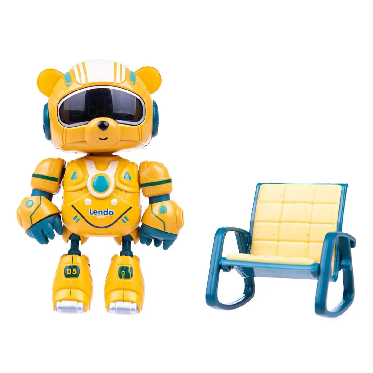 Робот Ming Ying Розумний годинник-будильник Bear Yellow, EPT751422_1 — фото 5