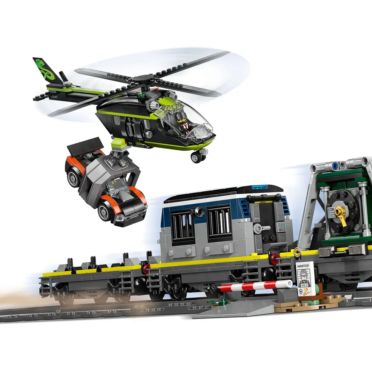 LEGO City Пограбування поліцейського поїзда 60508 — фото 7