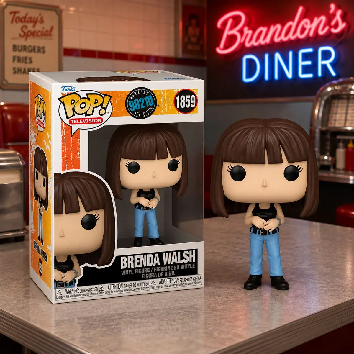 Фігурка Funko Pop Beverly Hills 90210 Brenda Walsh (90248) — фото 3