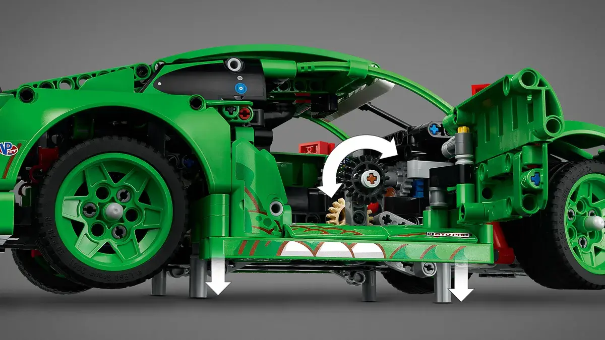 LEGO Technic Автомобіль Porsche 911 GT3 R REXY AO Racing 42224 — фото 15