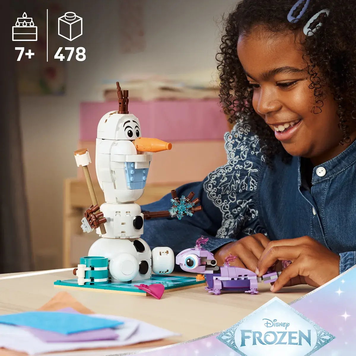 LEGO Disney Princess Веселощі на пікніку Олафа та Бруні 43287 — фото 2