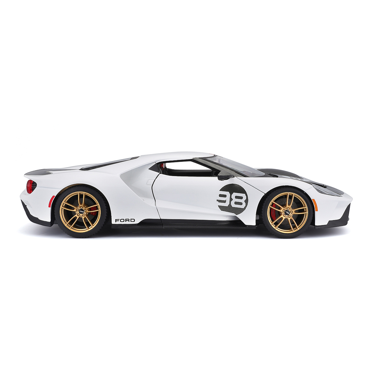 Автомодель Maisto Ford GT Heritage 2021, 1:18, 31390WHITE — фото 4