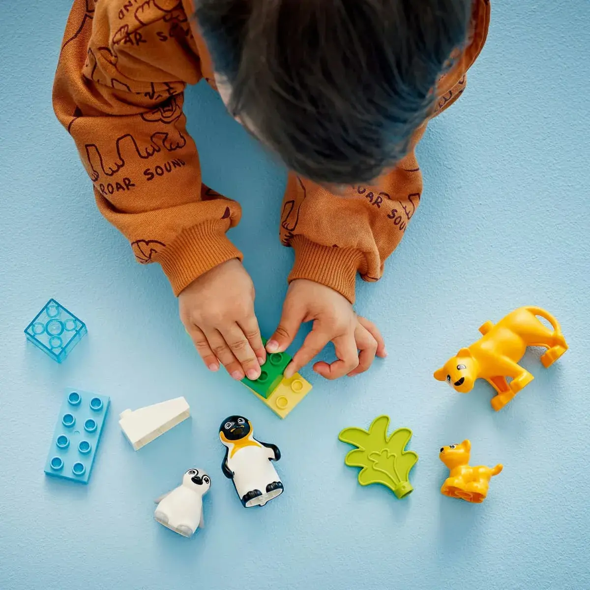 LEGO DUPLO Сімейства диких тварин: Пінгвіни та Леви 10442 — фото 4