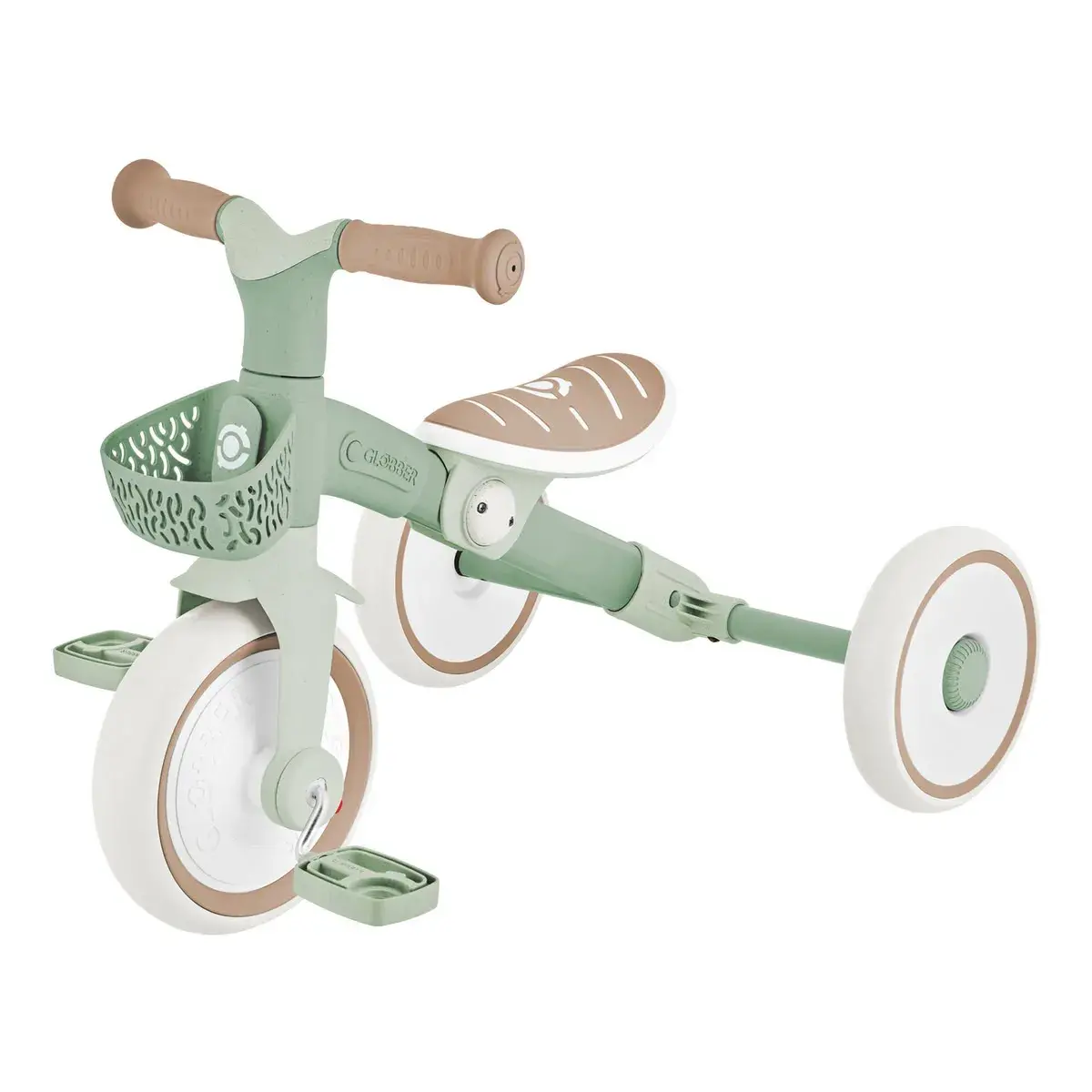 Велосипед Globber Learning Trike 2 в 1 Plus Pistachio (737-109)