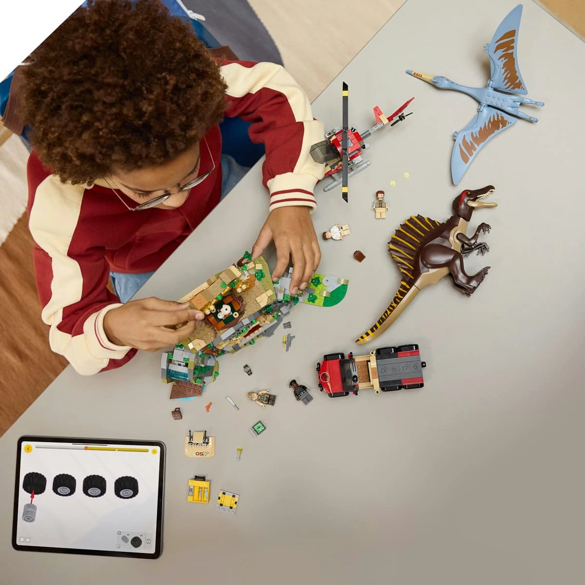 LEGO Jurassic World Повітряна місія зі спинозавром і кетцалькоатлем 76976 — фото 3