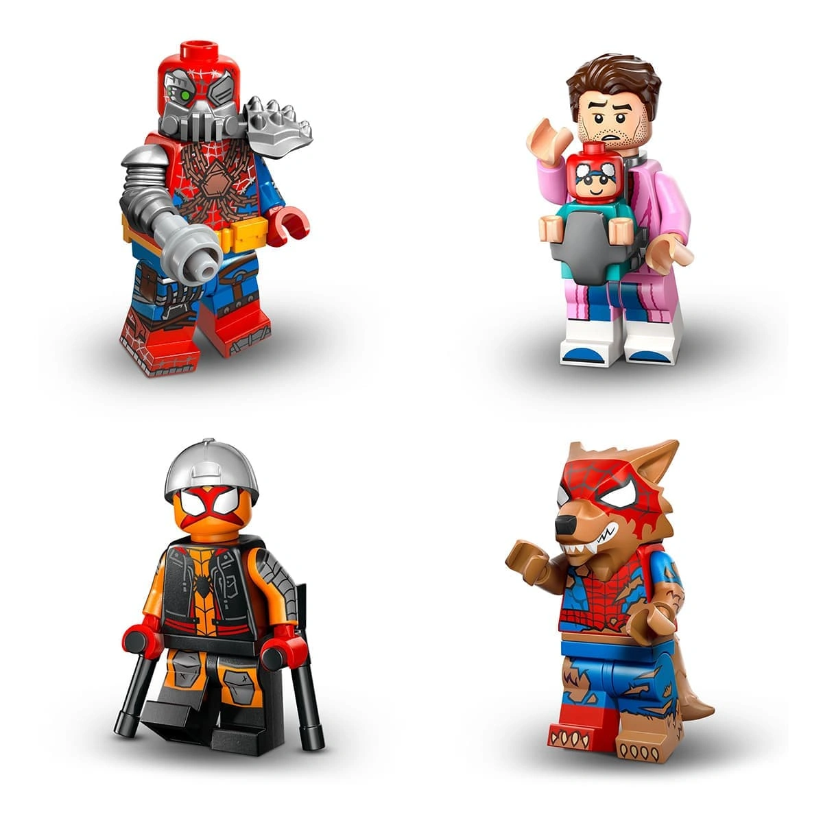 LEGO Minifigures Мініфігурки Людина-павук: Крізь Всесвіт 71050 — фото 12