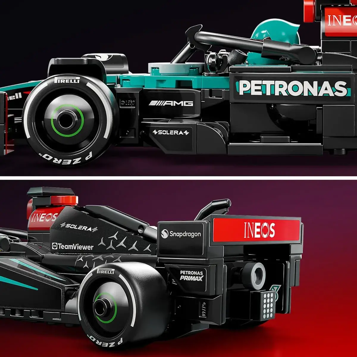 LEGO Speed ​​Champions Автомобіль для перегонів Mercedes-AMG F1 W15 77244 — фото 5