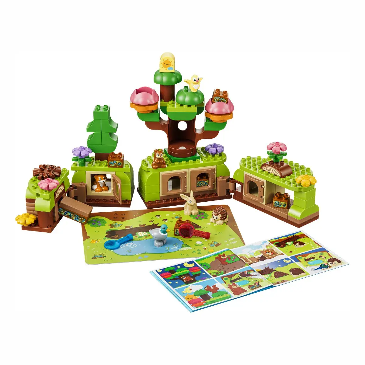 LEGO DUPLO Town Ліс відкриттів із дикими тваринами 10480 — фото 7